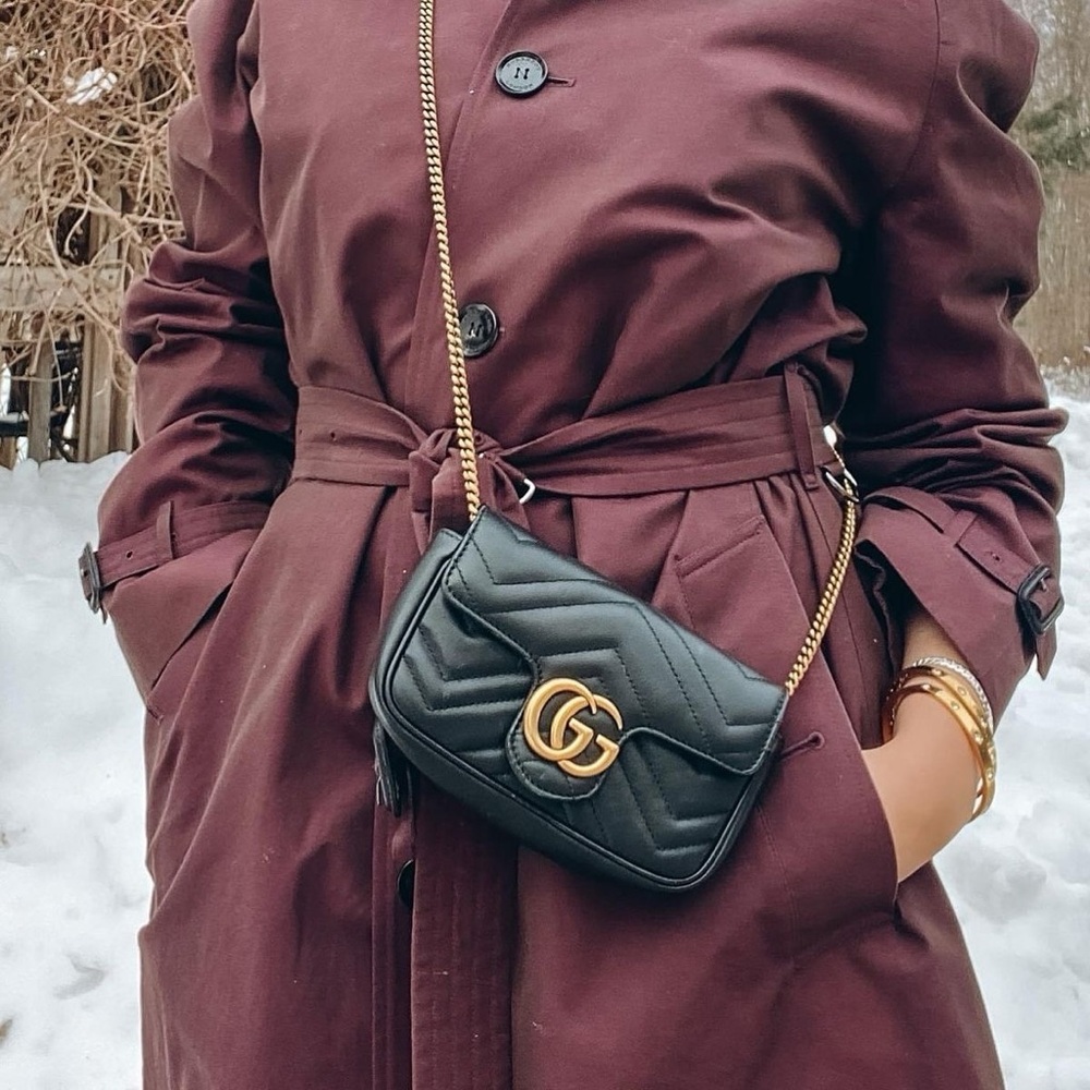 Gucci GG Marmont super mini shoulder bag